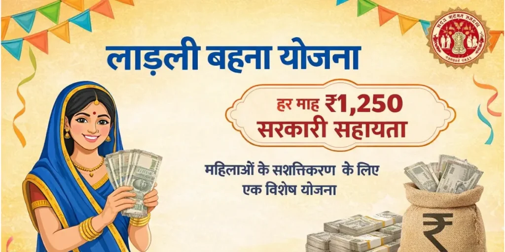 लाड़ली बहना योजना जानकारी चित्र